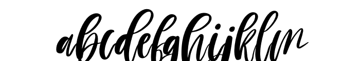 Saturday Morning Italic Font LOWERCASE