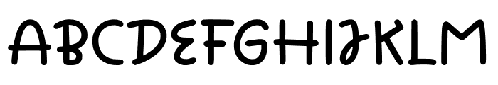 Saturdaygirls Font UPPERCASE