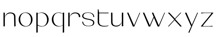 Saturnest Light Font LOWERCASE