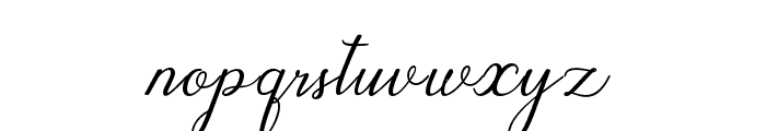 SauvageScriptBold Font LOWERCASE