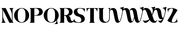 SavageSubway Font UPPERCASE