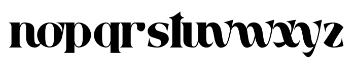 SavageSubway Font LOWERCASE