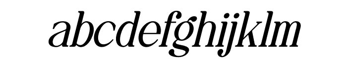 Save Bright Italic Font LOWERCASE