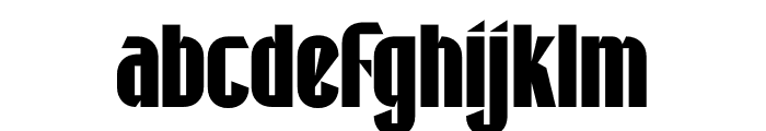 Saveyar Font LOWERCASE