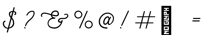 Savoiardi-script-Regular Font OTHER CHARS