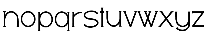 Sawbridge Regular Font LOWERCASE