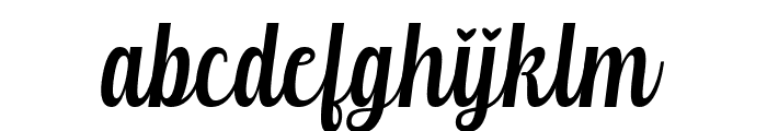 Saylia Font LOWERCASE