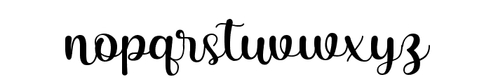 Saylina Font LOWERCASE