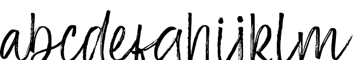 SaylonBrush Font LOWERCASE