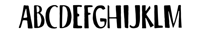 Saymour Rough Font UPPERCASE