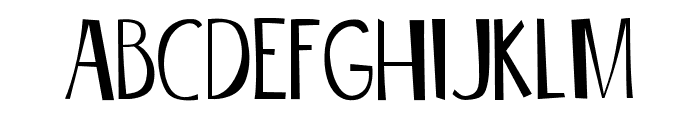 Saymour Thin Font UPPERCASE