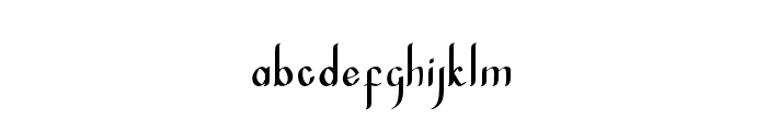SayyidusSyuhur-Calligraphy Font LOWERCASE