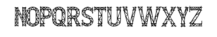 Scaffolding By Squeeb C Regular Font LOWERCASE