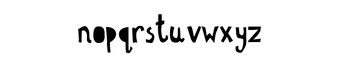 Scandinavian Regular Font LOWERCASE