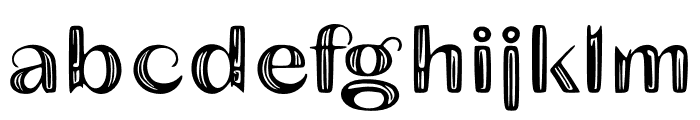 Scarab Oct Font LOWERCASE