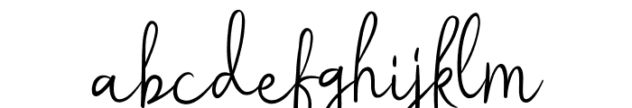 Scarlet Whaleys Font LOWERCASE