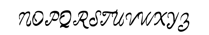 Scarleta-Regular Font UPPERCASE