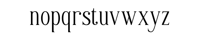 Scarlett Quistan Font LOWERCASE