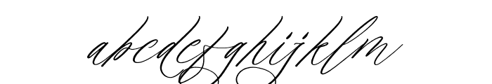 Scarletta Boutique Italic Font LOWERCASE