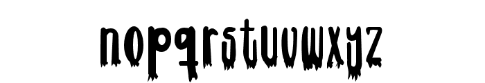 Scary Big Ghost-Regular Font LOWERCASE