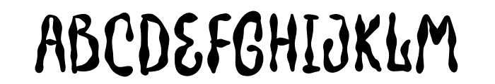 Scary Dolls Font UPPERCASE