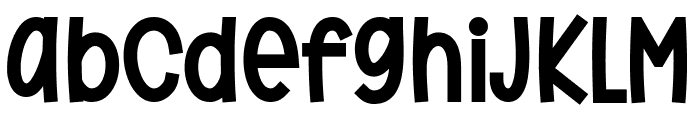 Scary Girls Font LOWERCASE