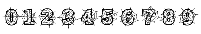 Scary Halloween Serif Font OTHER CHARS