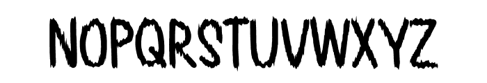 Scary Mystical Font UPPERCASE