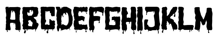 Scary Pumpkin Font LOWERCASE