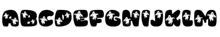 Scary Scream Font UPPERCASE