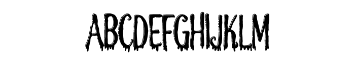 Scary Smash CF Font UPPERCASE