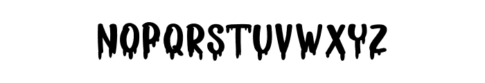 Scary Spooky Font LOWERCASE