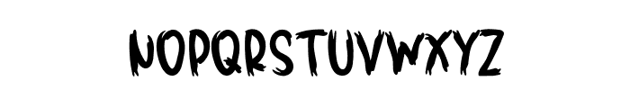 Scary Story Font LOWERCASE
