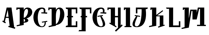 Scary Wizard Font LOWERCASE