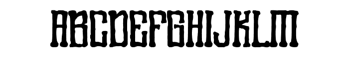 Scary Woods Font UPPERCASE
