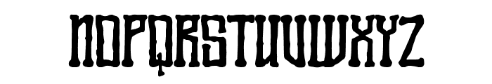 Scary Woods Font LOWERCASE