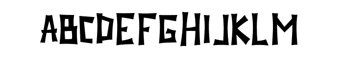 Scary_Halloween Font LOWERCASE