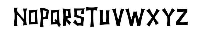 Scary_Halloween Font LOWERCASE