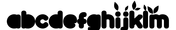 Scaryberry CF Font LOWERCASE