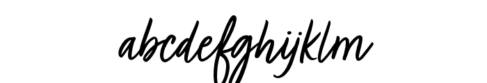 Scedhies-Regular Font LOWERCASE
