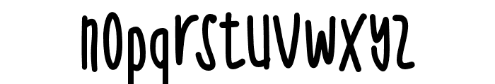 Schatje-Regular Font LOWERCASE