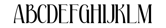 Scholastyca Typeface Regular Font UPPERCASE