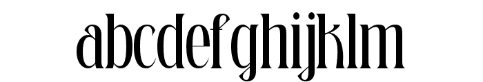 Scholastyca Typeface Regular Font LOWERCASE