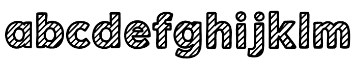 School Doodle Stripe FONT