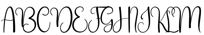 School Handmade Font UPPERCASE