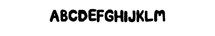 School Kid Regular Font UPPERCASE