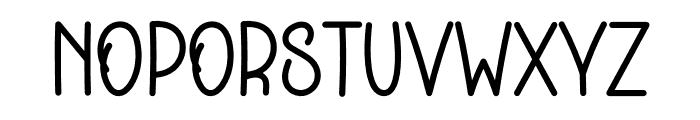 School Mininmalist Font LOWERCASE