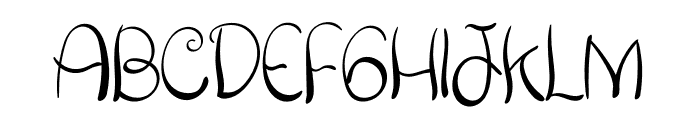 School Smile Font UPPERCASE