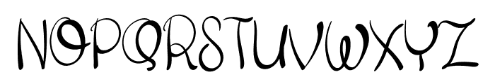 School Smile Font UPPERCASE