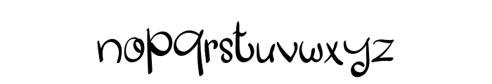 School Smile Font LOWERCASE